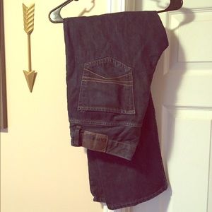 Express Kingston boot cut jeans 34W 30L